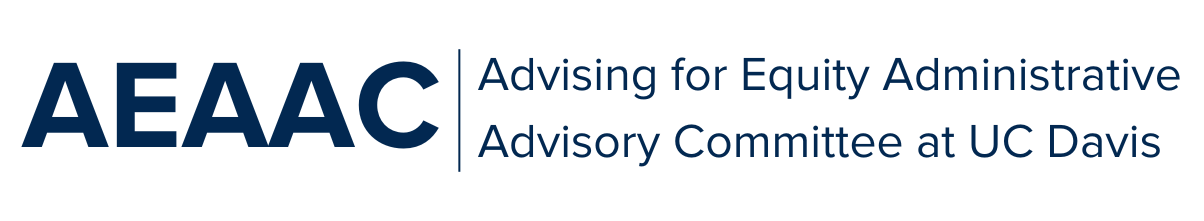 Advising for Equity Administrative Advisory Committee at UC Davis
